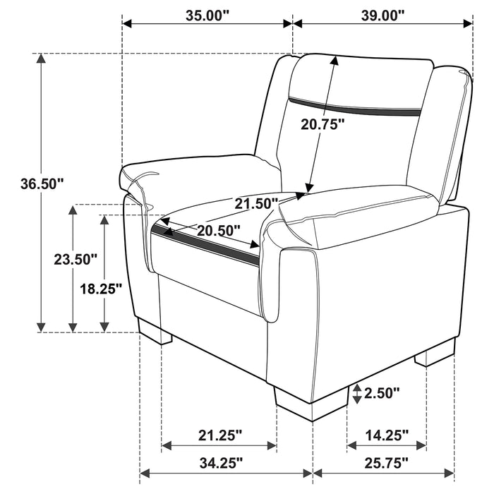 Arabella Accent Chair - All Brands Furniture (NJ)