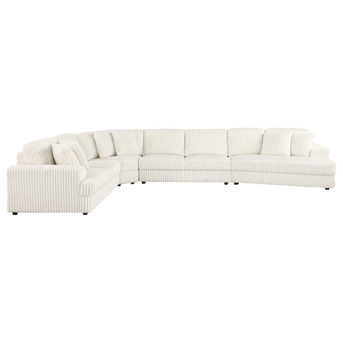 Emberson Upholstered Modular Sectional Sofa Ivory - All Brands Furniture (NJ)
