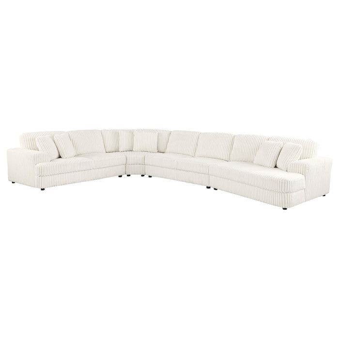 Emberson Upholstered Modular Sectional Sofa Ivory - All Brands Furniture (NJ)