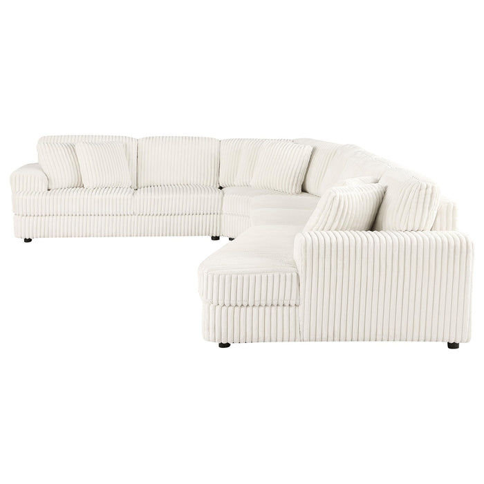 Emberson Upholstered Modular Sectional Sofa Ivory - All Brands Furniture (NJ)