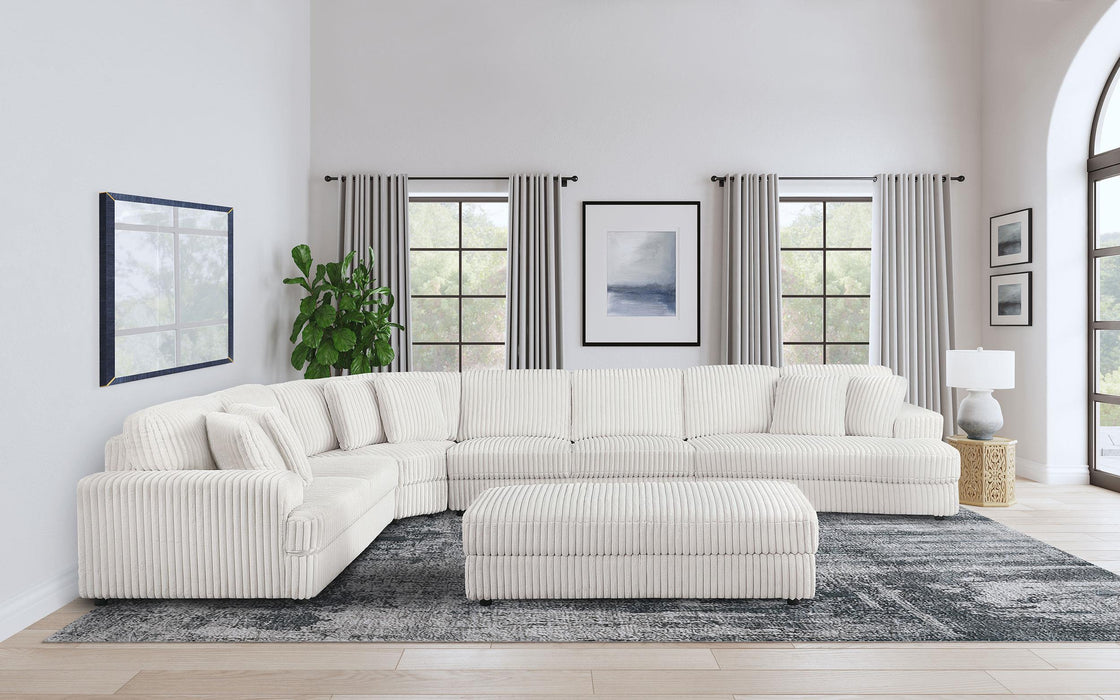 Emberson Upholstered Modular Sectional Sofa Ivory - All Brands Furniture (NJ)