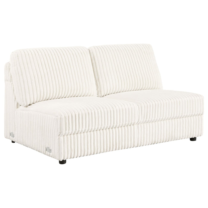 Emberson Upholstered Modular Sectional Sofa Ivory - All Brands Furniture (NJ)