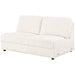 Emberson Upholstered Armless Loveseat Ivory - All Brands Furniture (NJ)