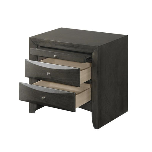 Crown Mark Emily Nightstand in Grey - All Brands Furniture (NJ)