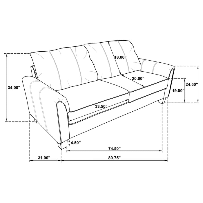 Davis Stationary Sofa - All Brands Furniture (NJ)