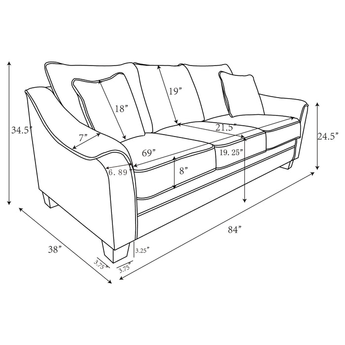 Tomkins Sofa Set - All Brands Furniture (NJ)
