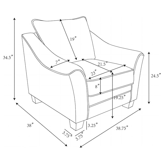 Tomkins Accent Chair - All Brands Furniture (NJ)