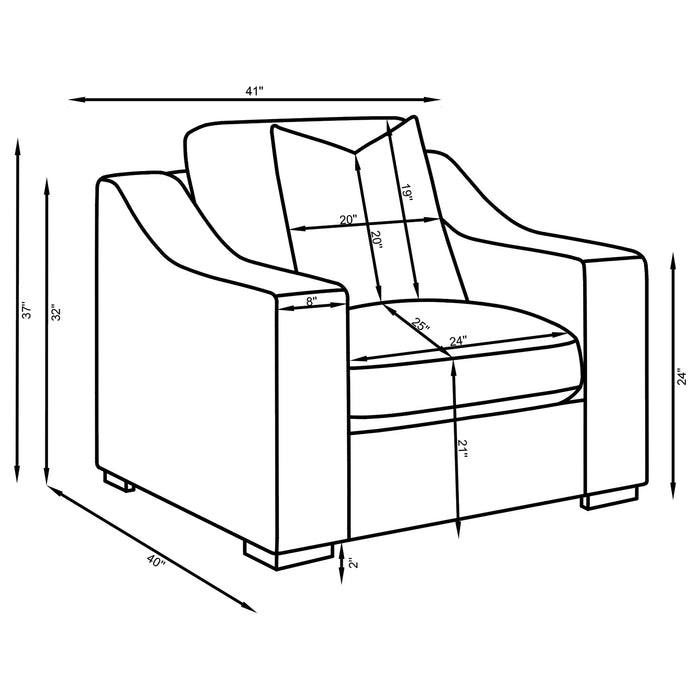 Ashlyn Accent Chair - All Brands Furniture (NJ)