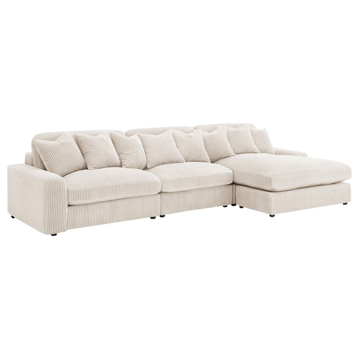 Blaine Upholstered Reversible Chaise Sectional Sofa - All Brands Furniture (NJ)