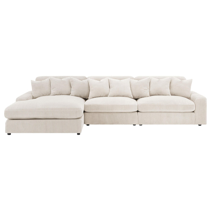 Blaine Upholstered Reversible Chaise Sectional Sofa - All Brands Furniture (NJ)