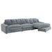 Blaine Upholstered Reversible Chaise Sectional Sofa - All Brands Furniture (NJ)