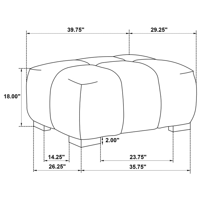 Octavia Ottomans - All Brands Furniture (NJ)