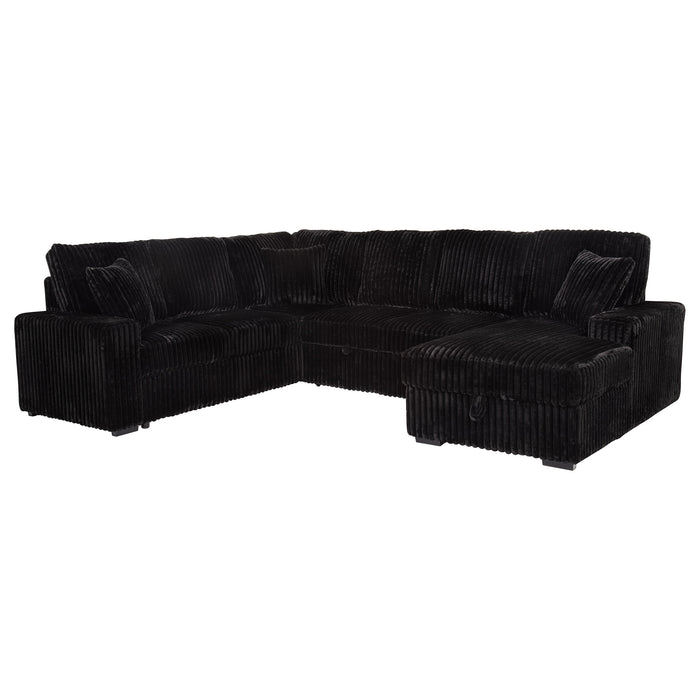 Devonshire Pull-Out Sleeper Sectional Sofa - All Brands Furniture (NJ)