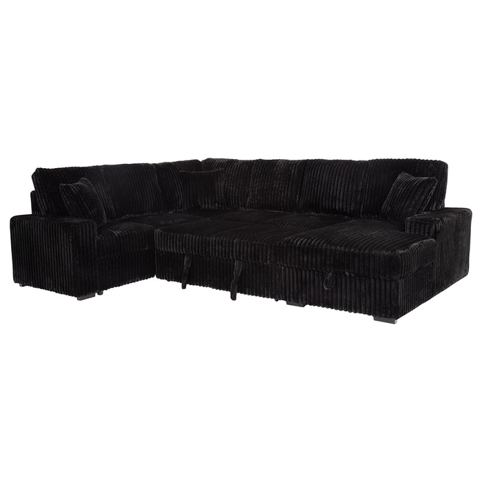 Devonshire Pull-Out Sleeper Sectional Sofa - All Brands Furniture (NJ)
