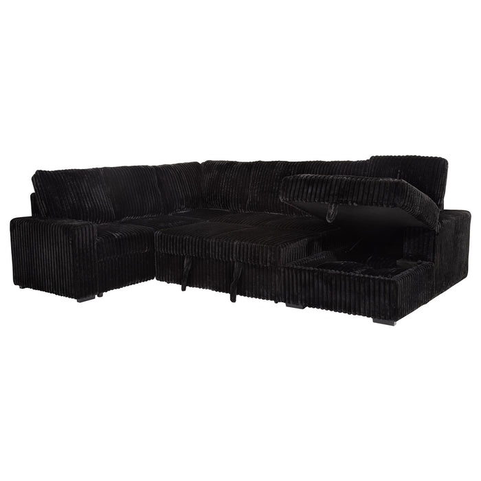 Devonshire Pull-Out Sleeper Sectional Sofa - All Brands Furniture (NJ)