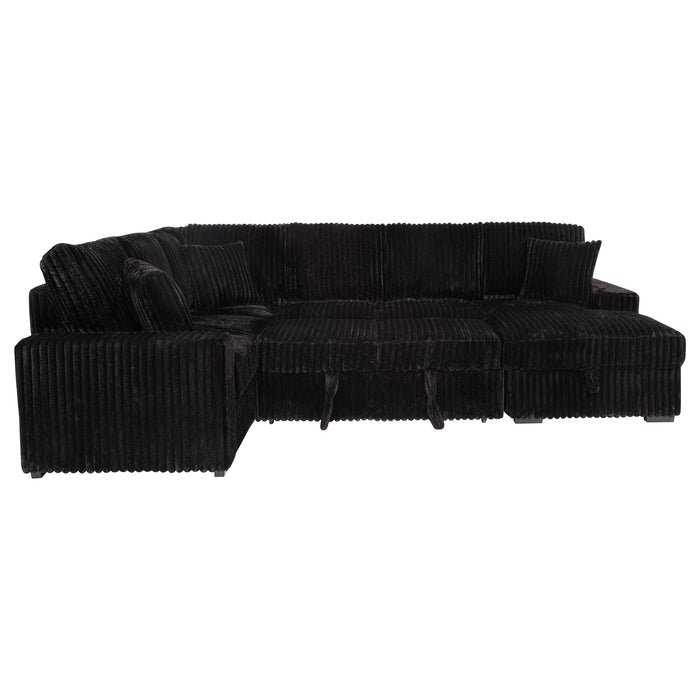 Devonshire Pull-Out Sleeper Sectional Sofa - All Brands Furniture (NJ)