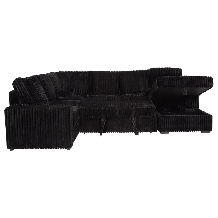 Devonshire Pull-Out Sleeper Sectional Sofa - All Brands Furniture (NJ)