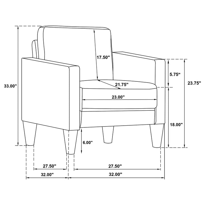 Ruth Accent Chair - All Brands Furniture (NJ)