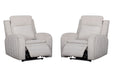 Parker Living Armstrong Power Recliner with Heat Massage and Auto-Glide Two Pack
