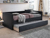 SADIE DAYBED ARM BLACK VELVET - All Brands Furniture (NJ)