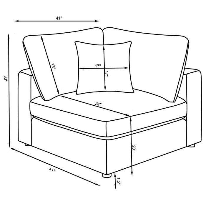 Serene Modular Sectional Sofa - All Brands Furniture (NJ)