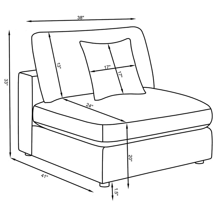 Serene Modular Sectional Sofa - All Brands Furniture (NJ)