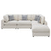 Serene 5-piece Upholstered Modular Sectional Sofa Beige - All Brands Furniture (NJ)