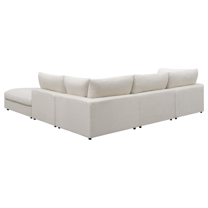 Serene 5-piece Upholstered Modular Sectional Sofa Beige - All Brands Furniture (NJ)