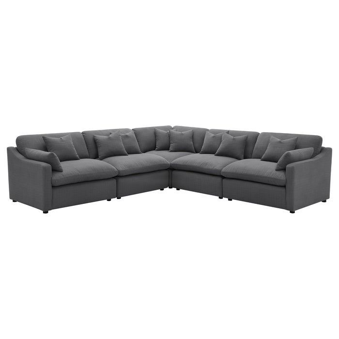 Hobson Recliner Sectionals - All Brands Furniture (NJ)