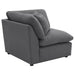 Hobson Upholstered Corner Charcoal - All Brands Furniture (NJ)