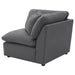 Hobson Upholstered Corner Charcoal - All Brands Furniture (NJ)