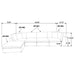 Lakeview Modular Sectional Sofa - All Brands Furniture (NJ)