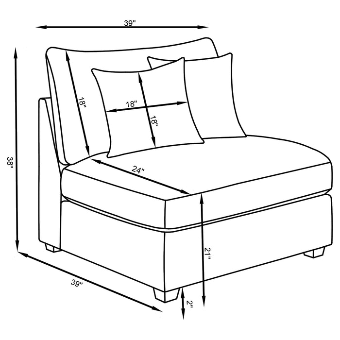 Cambria Modular Sectional Sofa - All Brands Furniture (NJ)