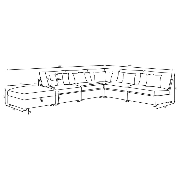 Cambria Sectionals - All Brands Furniture (NJ)