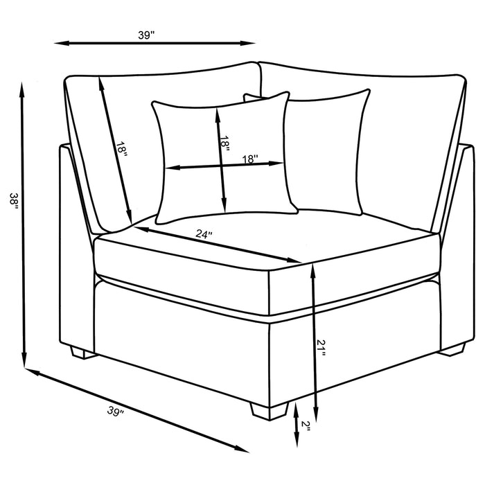 Cambria Modular Sectional Sofa - All Brands Furniture (NJ)