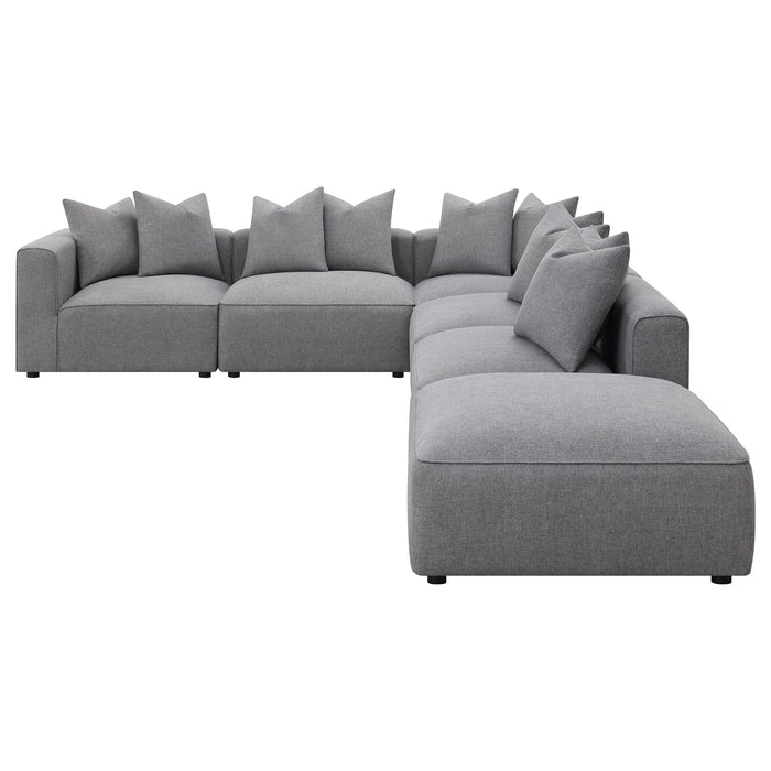 Jennifer Modular Sectional Grey - All Brands Furniture (NJ)