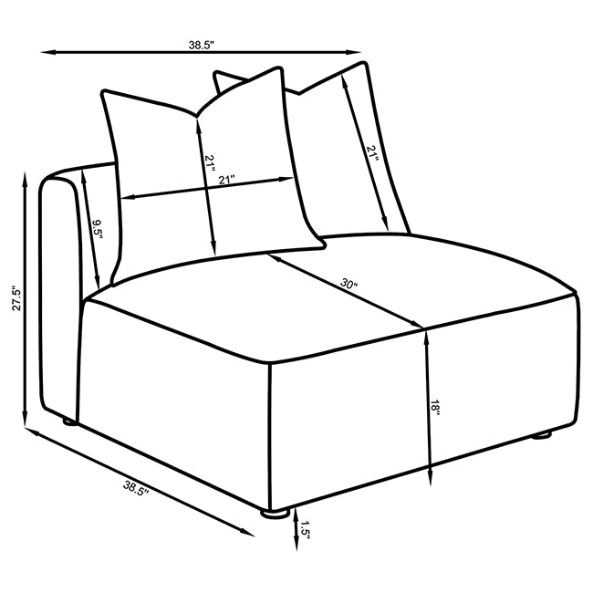 Jennifer Accent Chair - All Brands Furniture (NJ)
