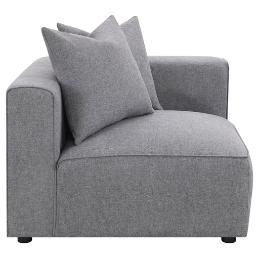 Jennifer Upholstered Corner Chair - All Brands Furniture (NJ)