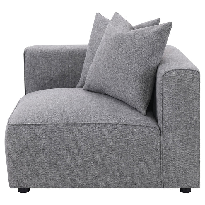 Jennifer Upholstered Corner Chair - All Brands Furniture (NJ)