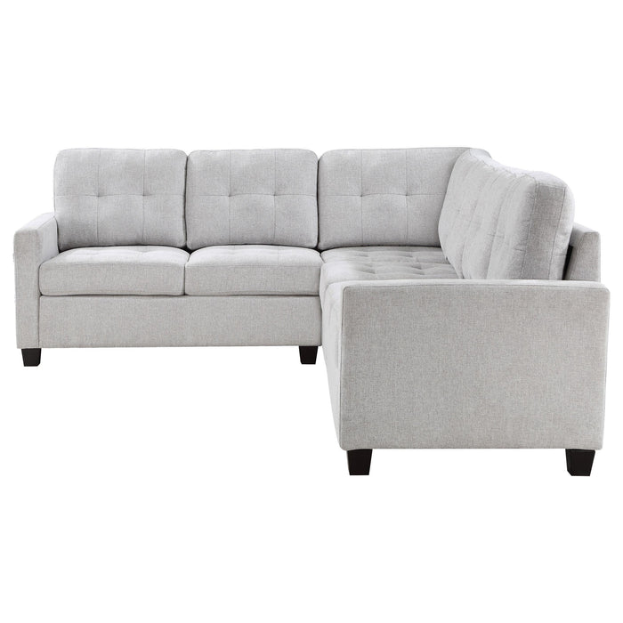 Georgina 4-piece Upholstered Modular Sectional Sofa Beige - All Brands Furniture (NJ)