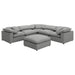 Raleigh Boucle Upholstered Modular Sectional - All Brands Furniture (NJ)