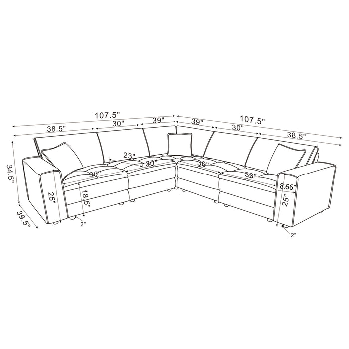 Atlantic Modular Sectionals - All Brands Furniture (NJ)