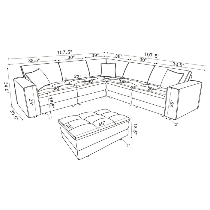 Atlantic Modular Sectionals - All Brands Furniture (NJ)