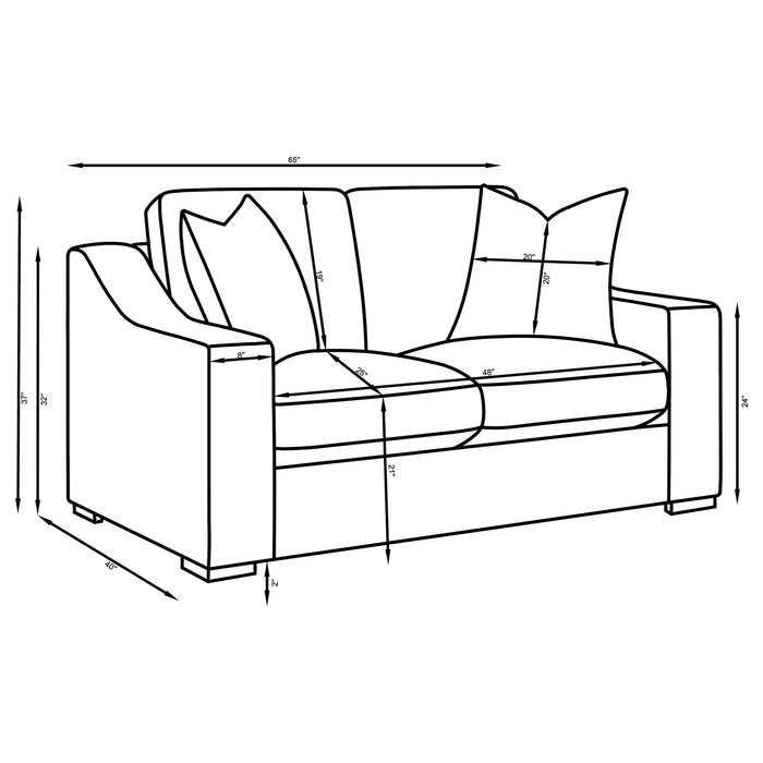 Ashlyn Loveseat - All Brands Furniture (NJ)
