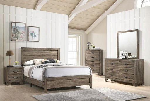 Crown Mark Millie Twin Panel Bed in Grey - All Brands Furniture (NJ)