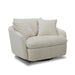 Parker Living Boomer Large Swivel Chair with 2 Toss Pillows Two Pack
