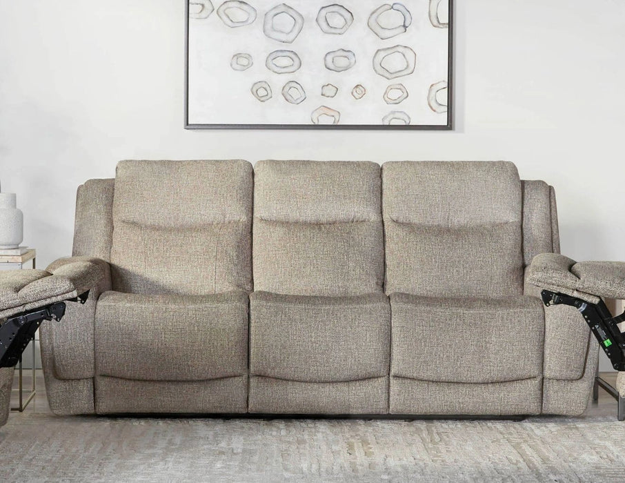 Parker Living Penfield - Frappe Power Reclining Sofa and Two Recliners