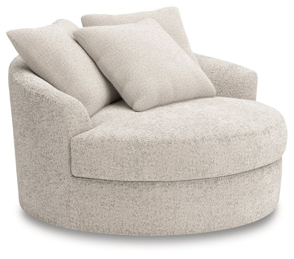 Cuddle Plush Oversized Swivel Accent Chair - All Brands Furniture (NJ)