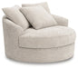 Cuddle Plush Oversized Swivel Accent Chair - All Brands Furniture (NJ)