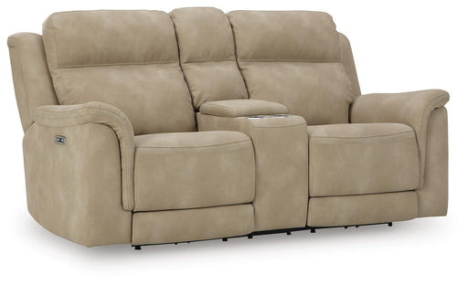 Next-Gen DuraPella Power Reclining Loveseat with Console - All Brands Furniture (NJ)